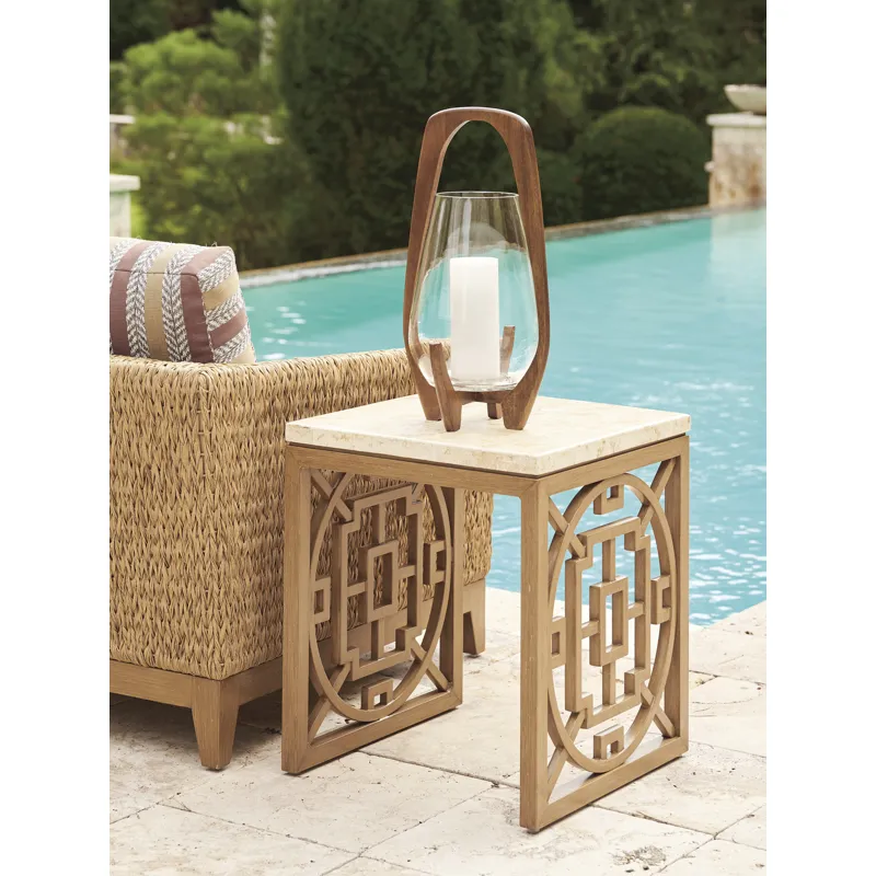 Los Altos Valley View Square End Table