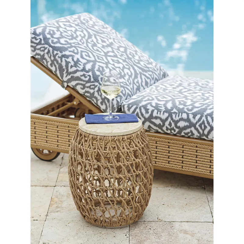 Los Altos Valley View Round Accent Table