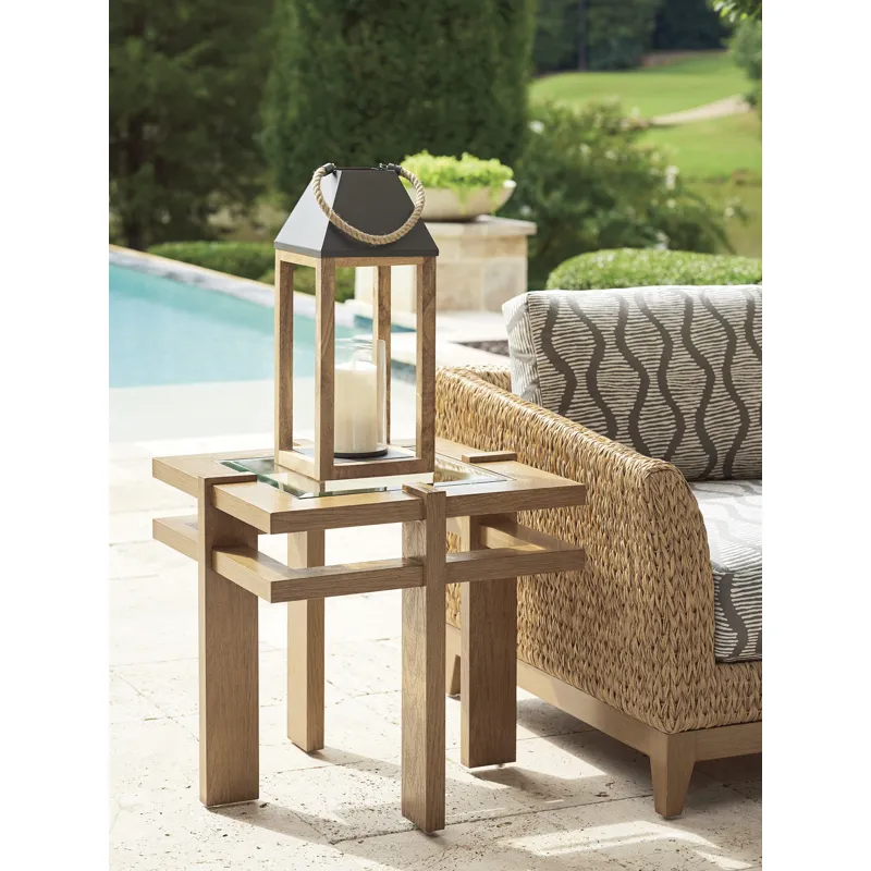 Los Altos Valley View Square End Table