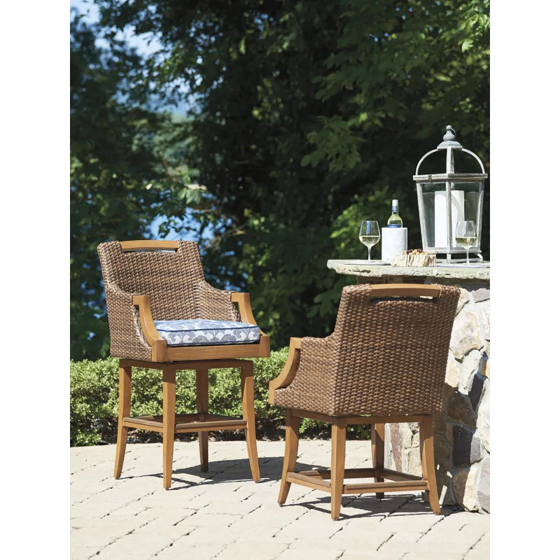 Harbor Isle Swivel Counter Stool