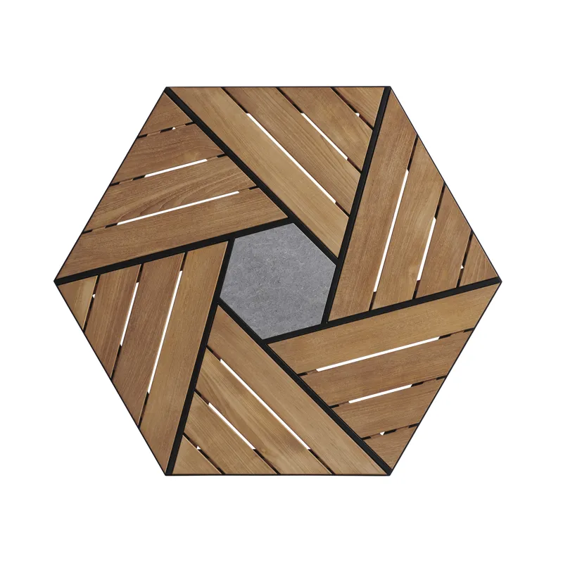 South Beach Hexagonal Cocktail Table