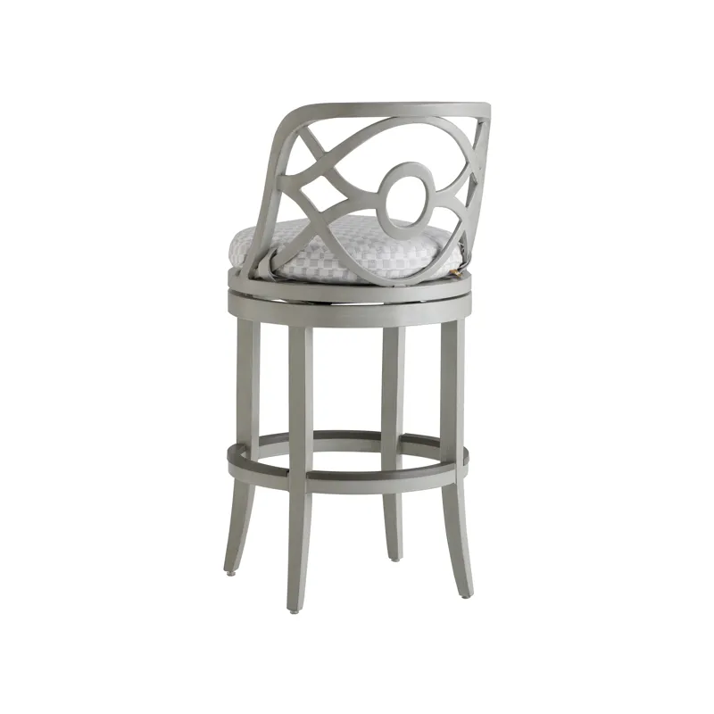 Silver Sands Swivel Bar Stool