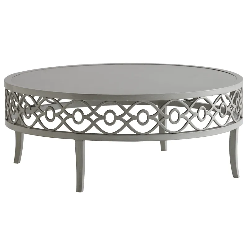 Silver Sands Round Cocktail Table