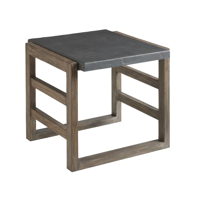 La Jolla Cast Top Rectangular End Table