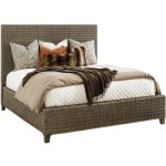Driftwood Isle Woven Platform Bed 6/6 King