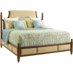 Orchid Bay Upholstered Panel Bed Queen