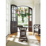 Aruba Dining Table With 36 Inch Glass Top