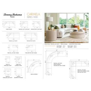 Copacabana Carmela Sectional