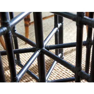 Stellaris Dining Table With 54 Inch Glass Top