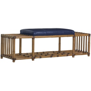 Seafarer Leather Bench