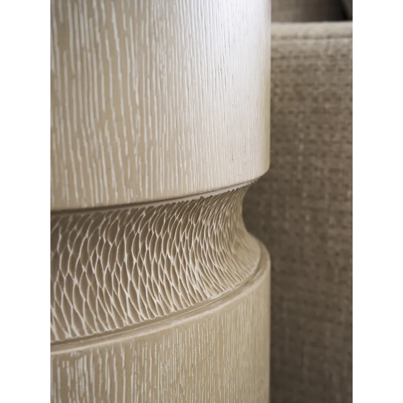 Copacabana Bianca Round End Table