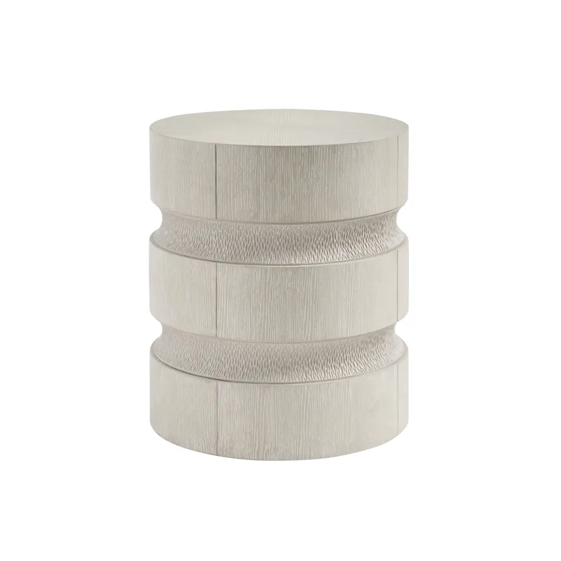 Copacabana Bianca Round End Table