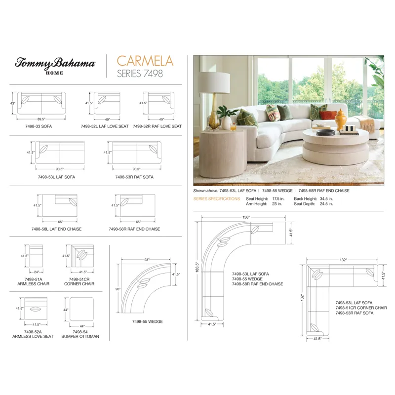 Copacabana Carmela Sectional