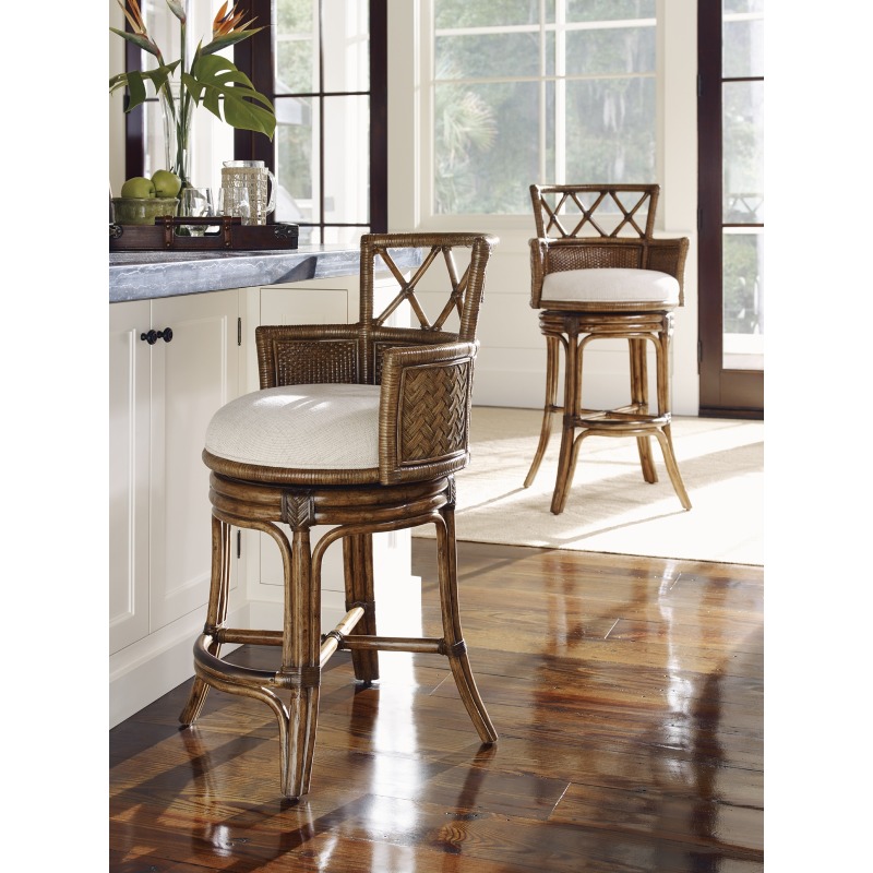 Kamala Bay Swivel Bar Stool