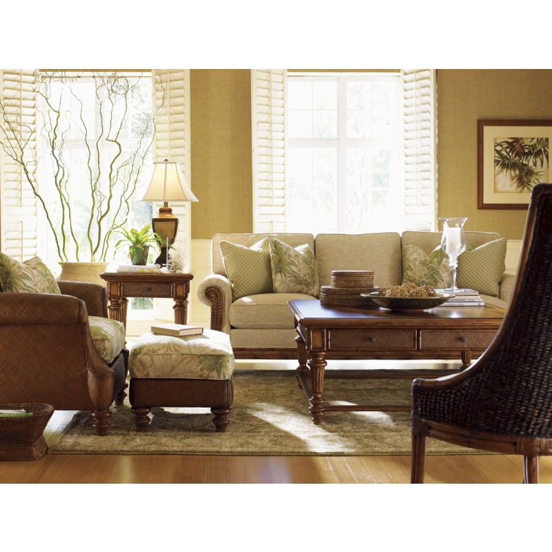 Boca Cocktail Table 531953 by Tommy Bahama at Willis Furniture & Mattress