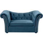 Dachhund Dachshund Navy Pet Bed