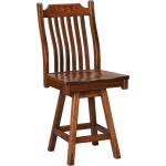 Easton Pike Premium 24" Swivel Pub Chair