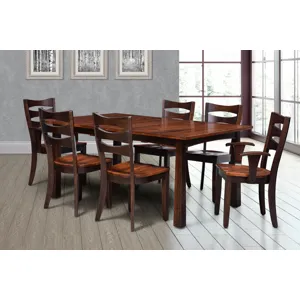 42 Solid Top | 42" Bar Height Table