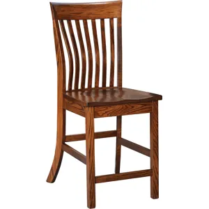 Vienna Premium Stationary-Bar Height Stool