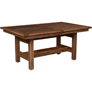 Easy Life Trestle Table w/Solid Top