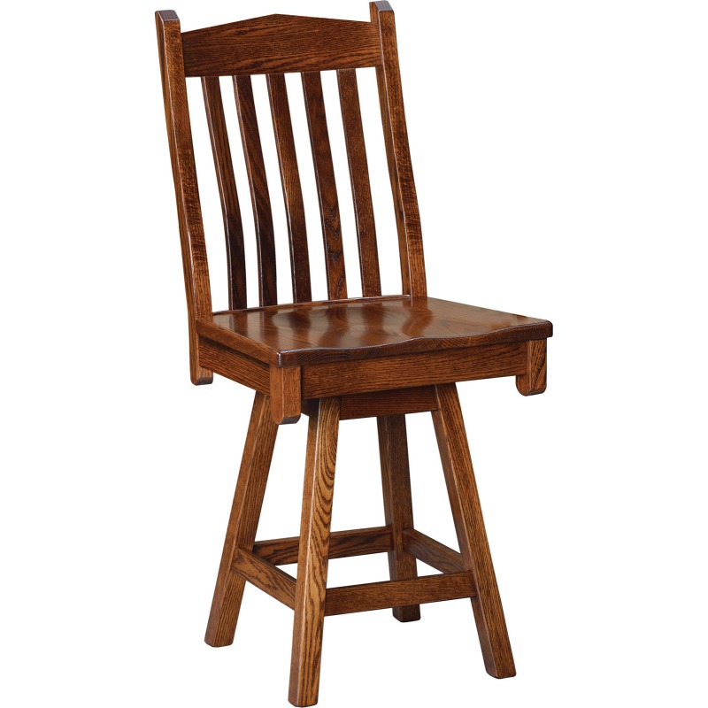 Adirondack Swivel Bar Height Stool