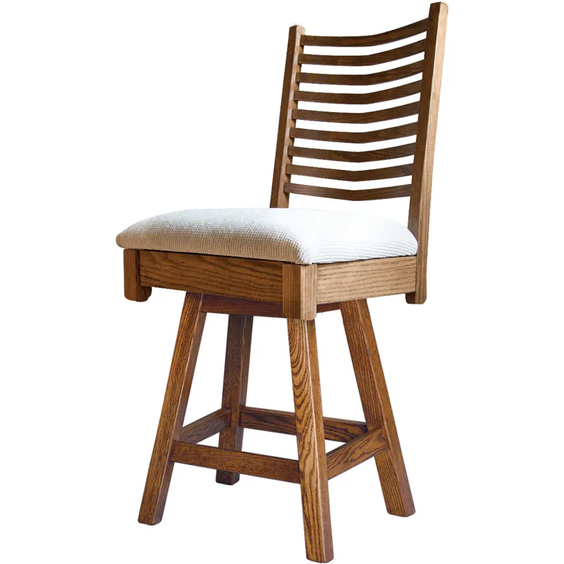 Spencer Swivel-Bar Height Stool