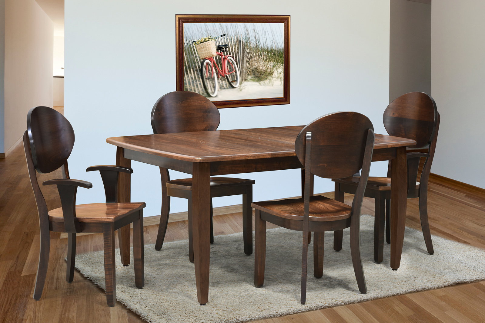 42 Solid Top 30\" Regular Dining Height Table THT420LD by Trailway