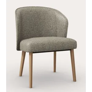 Tania Chair w/Round Wood Legs