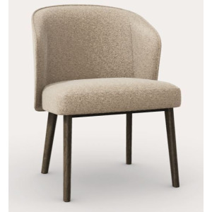 Tania Chair w/Round Wood Legs