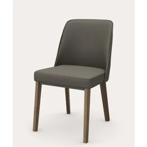 Eva Side Chair w/Square Wood Legs