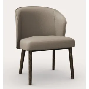 Tania Chair w/Round Wood Legs