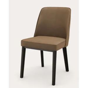 Eva Side Chair w/Square Wood Legs