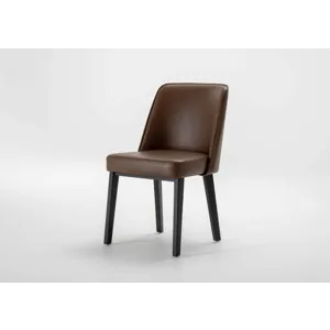 Eva Side Chair w/Square Wood Legs