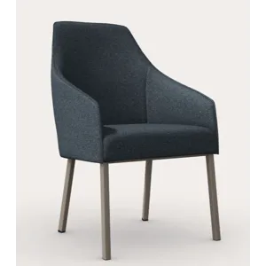 Sara II Plus Chair w/Square Metal Legs