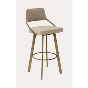 Wish Counter Swivel Stool w/Rectangular Metal Legs