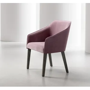 Sara II Chair w/Square Wood Legs