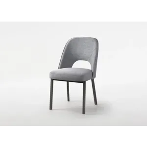 Mia Chair w/Round Wood Legs