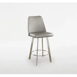Sofia Counter Swivel Stool w/Rectangular Metal Legs