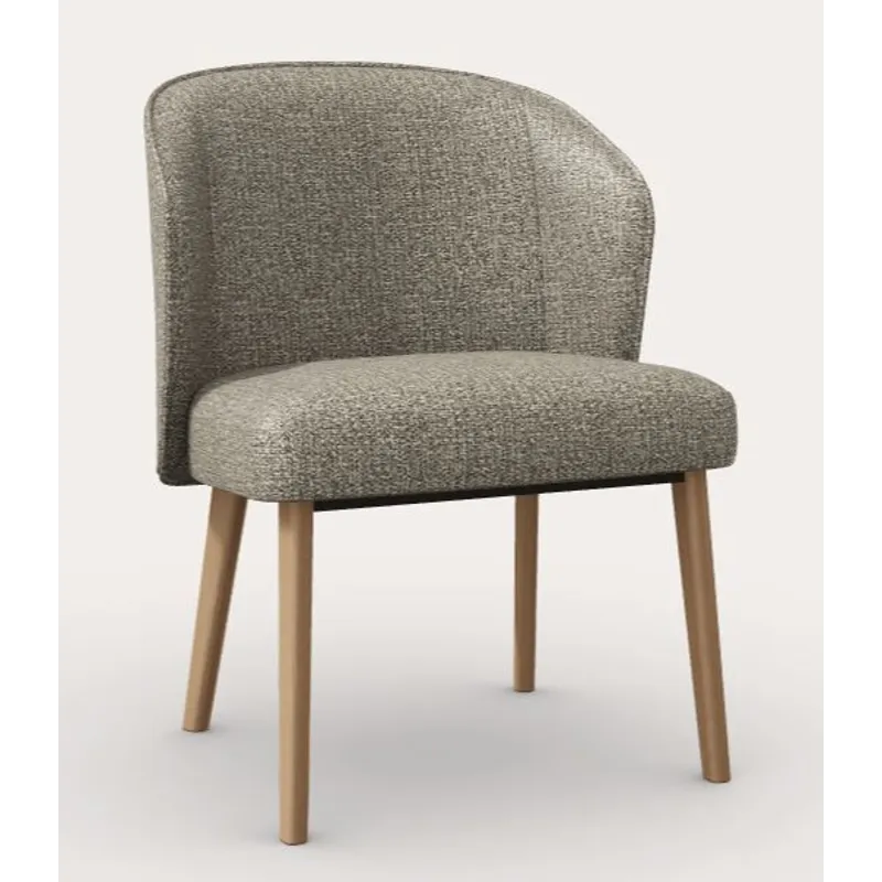 Tania Chair w/Round Wood Legs