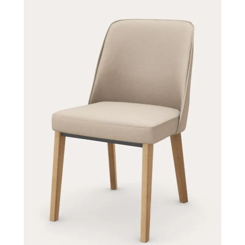 Eva Side Chair w/Square Wood Legs