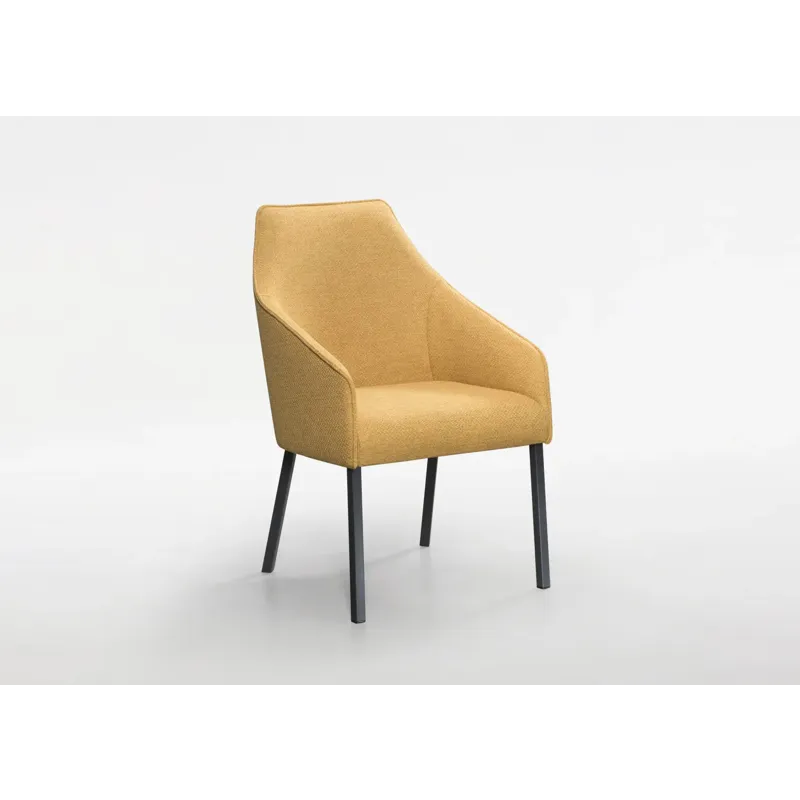 Sara II Plus Chair w/Square Metal Legs