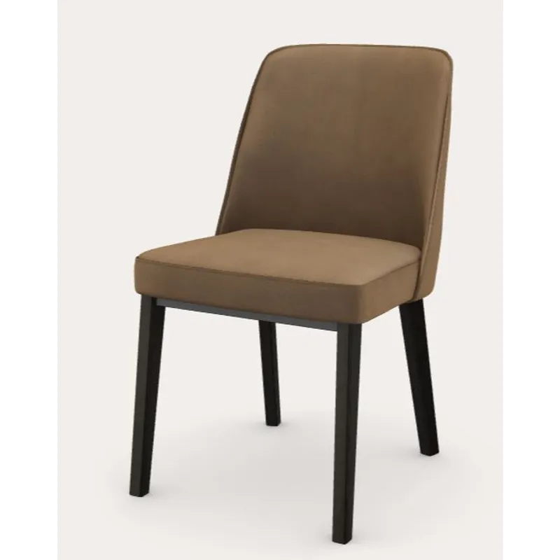 Eva Side Chair w/Square Wood Legs