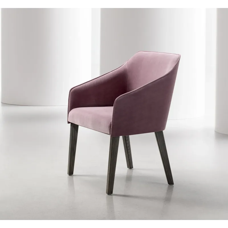 Sara II Chair w/Square Wood Legs