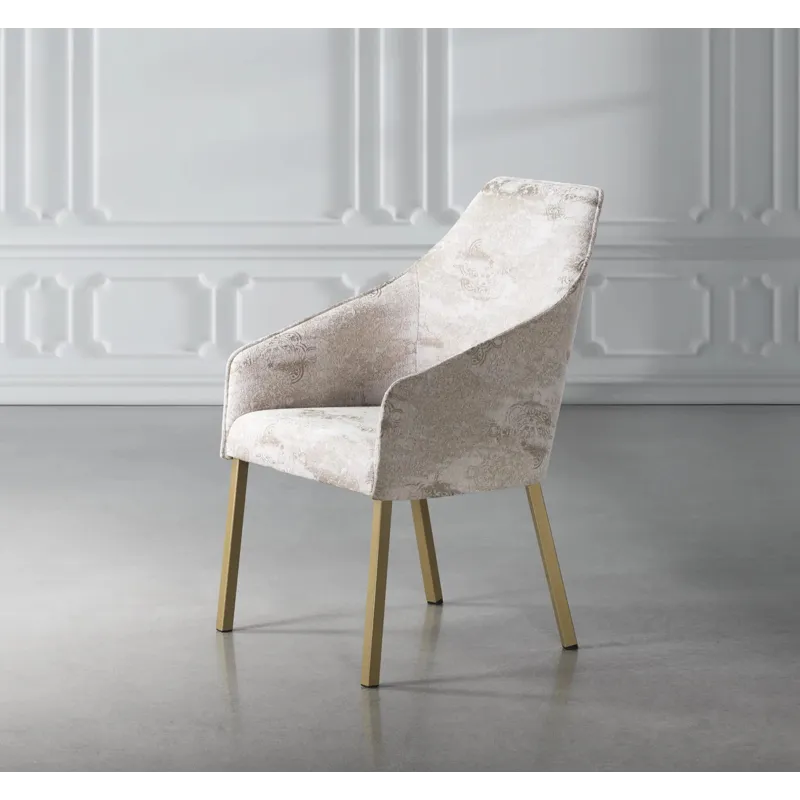 Sara II Plus Chair w/Square Metal Legs