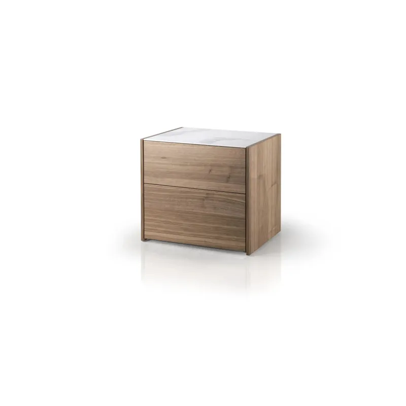 Illusion 2 Drawer Nightstand