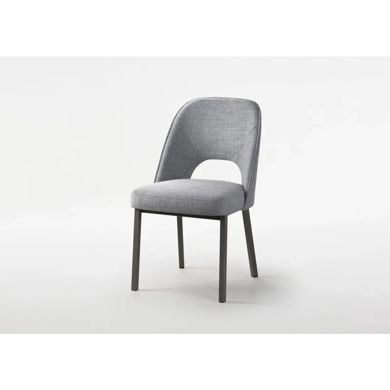 Mia Chair w/Round Wood Legs