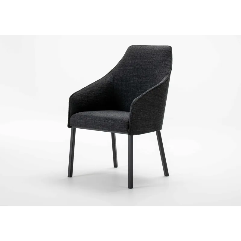 Sara II Plus Chair w/Square Metal Legs
