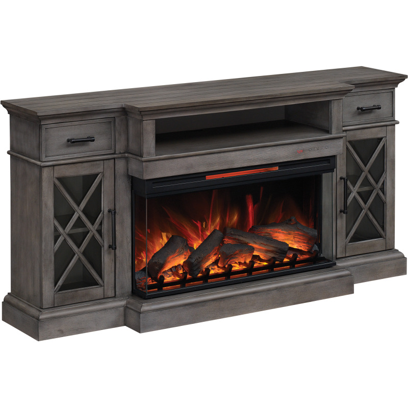 Hamilton™ TV Stand With ClassicFlame® PanoGlow™ Electric Fireplace