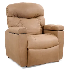 Maya Medium Power Lift Recliner - Maize