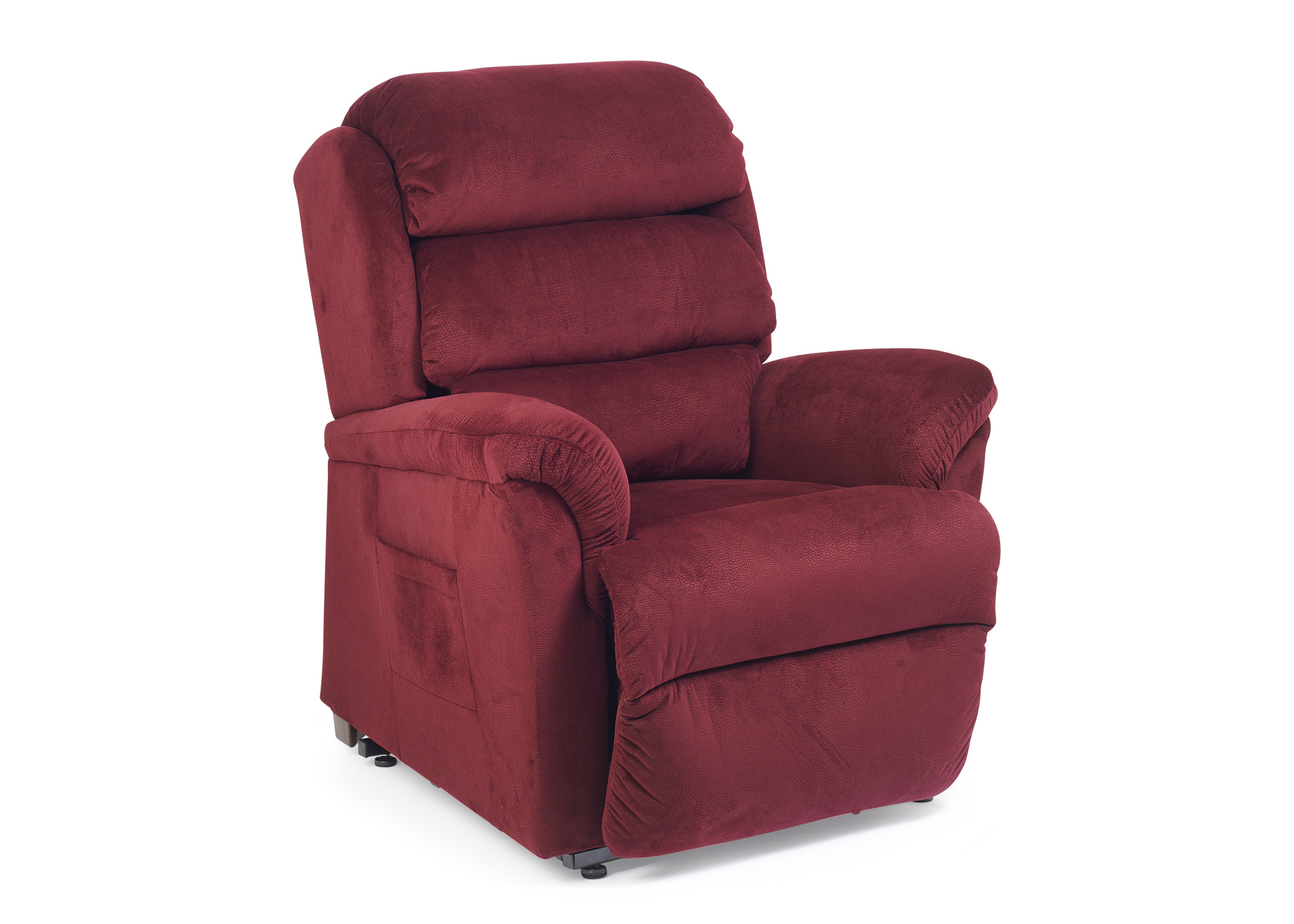 Polaris Small Power Lift Chair Recliner Tuscan Wine UC559SMAWINE by